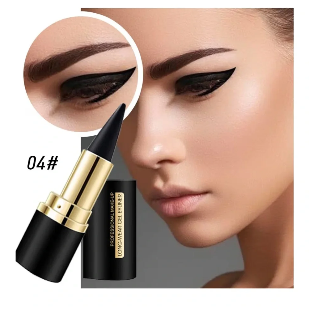 🆕 2pcs Smooth Gel eyeliners natural black